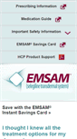 Mobile Screenshot of emsam.com